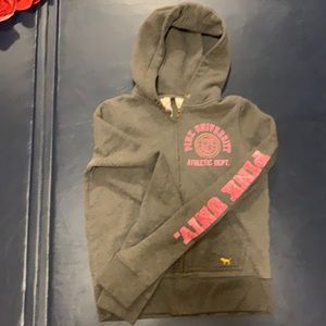PINK Victoria’s Secret Full Zip Hoodie Sz Sm